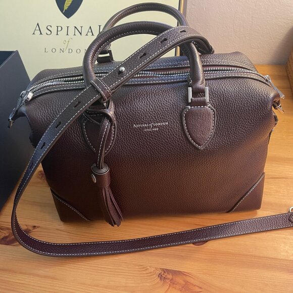 NWT Hudson Bag - Aspinal of London - with original box with dust bag - Picture 14 of 16